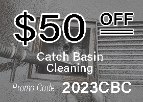 Catch Basin Cleaning Promo